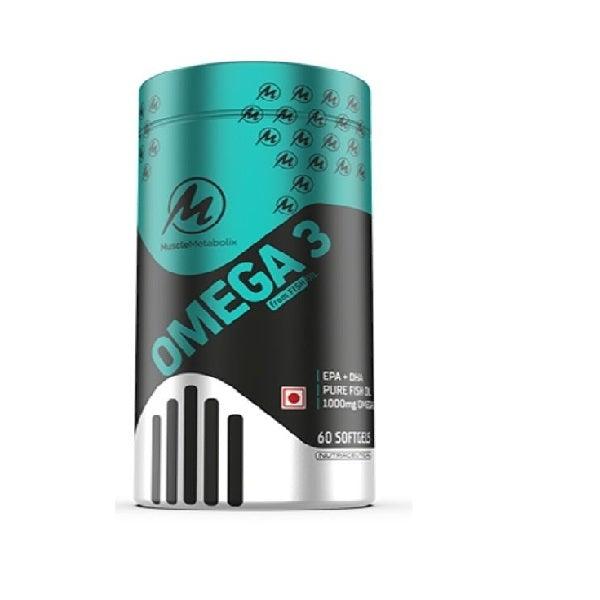 MUSCLE METABOLIX OMEGA 3 60 TABLETS