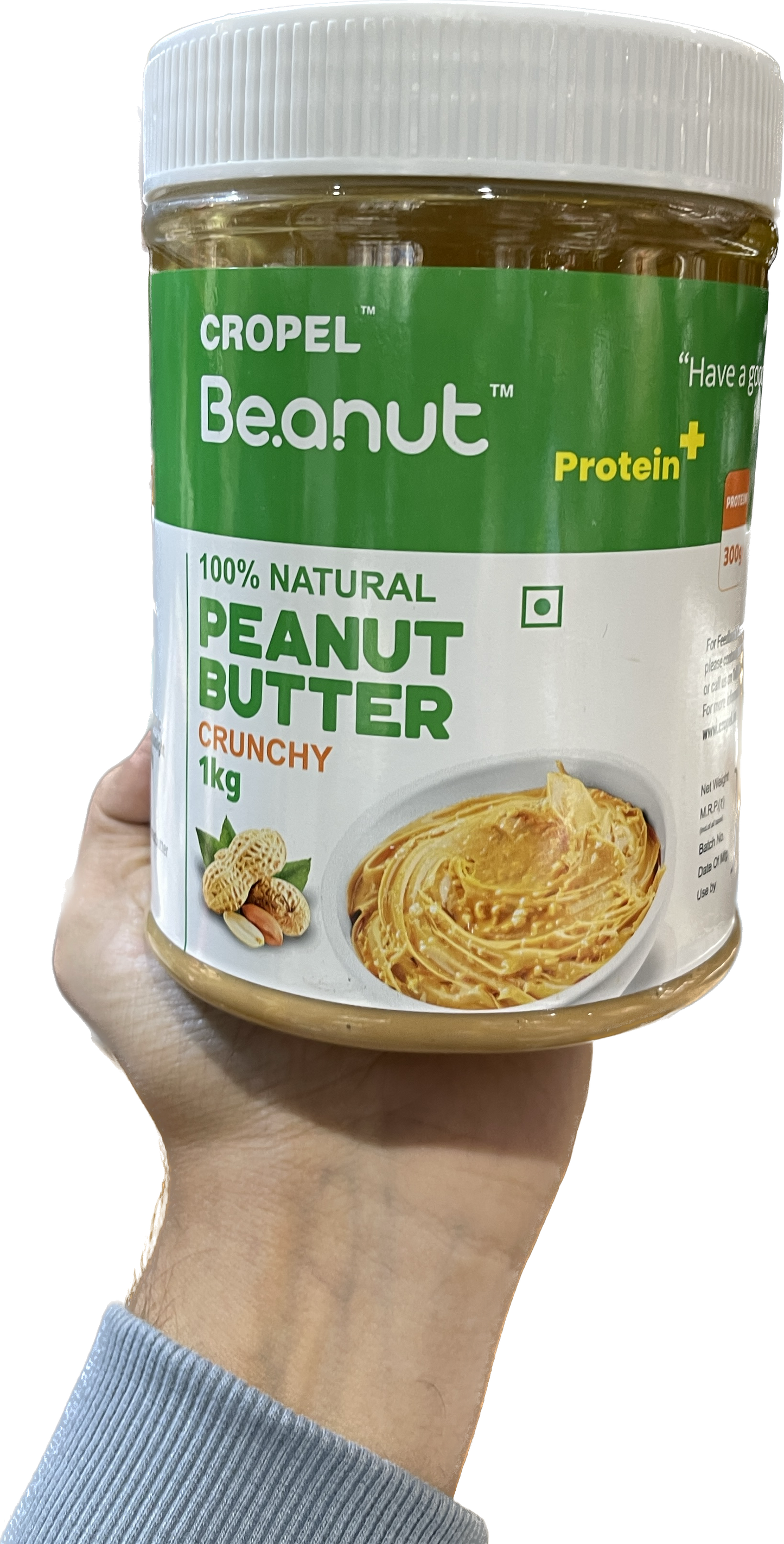 P B NATURAL CREAMY 1 KG