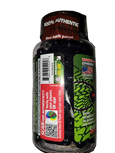 Cloma Pharma Black Spider Fat Burner Pack of 100 Capsules