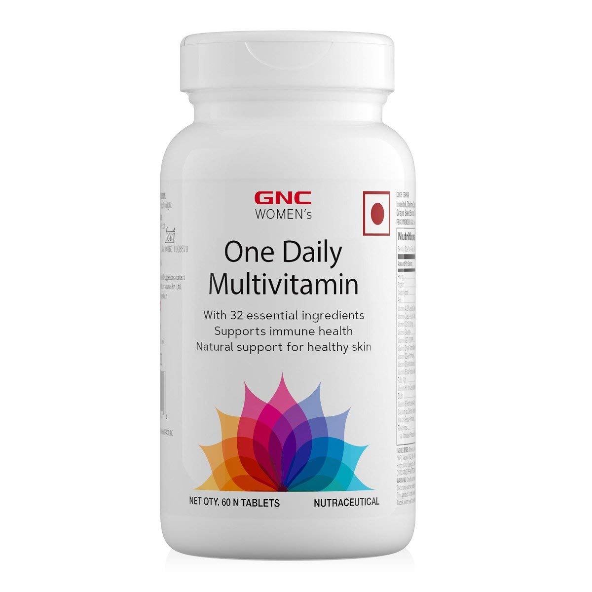 GNC ONE DAILY MULTIVITAMIN 60 TABLETS