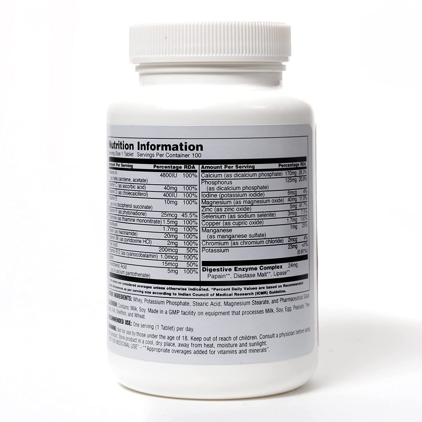 UNIVERSAL DAILY FORMULA 100 Tabs