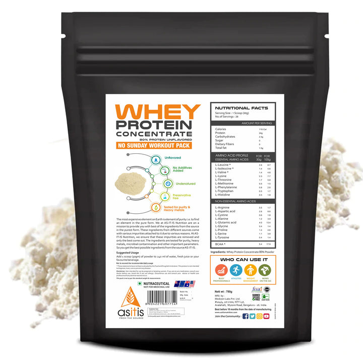 AS-IT-IS Whey Protein Concentrate
