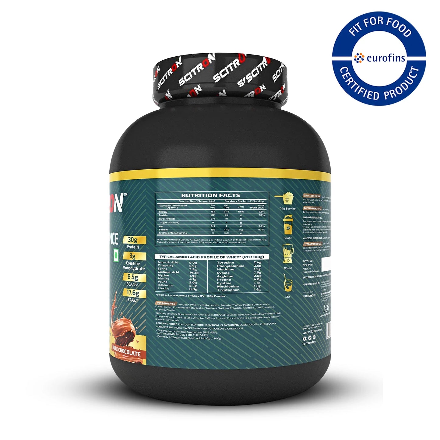 SCITRON PERFORMANCE WHEY 1.81KG