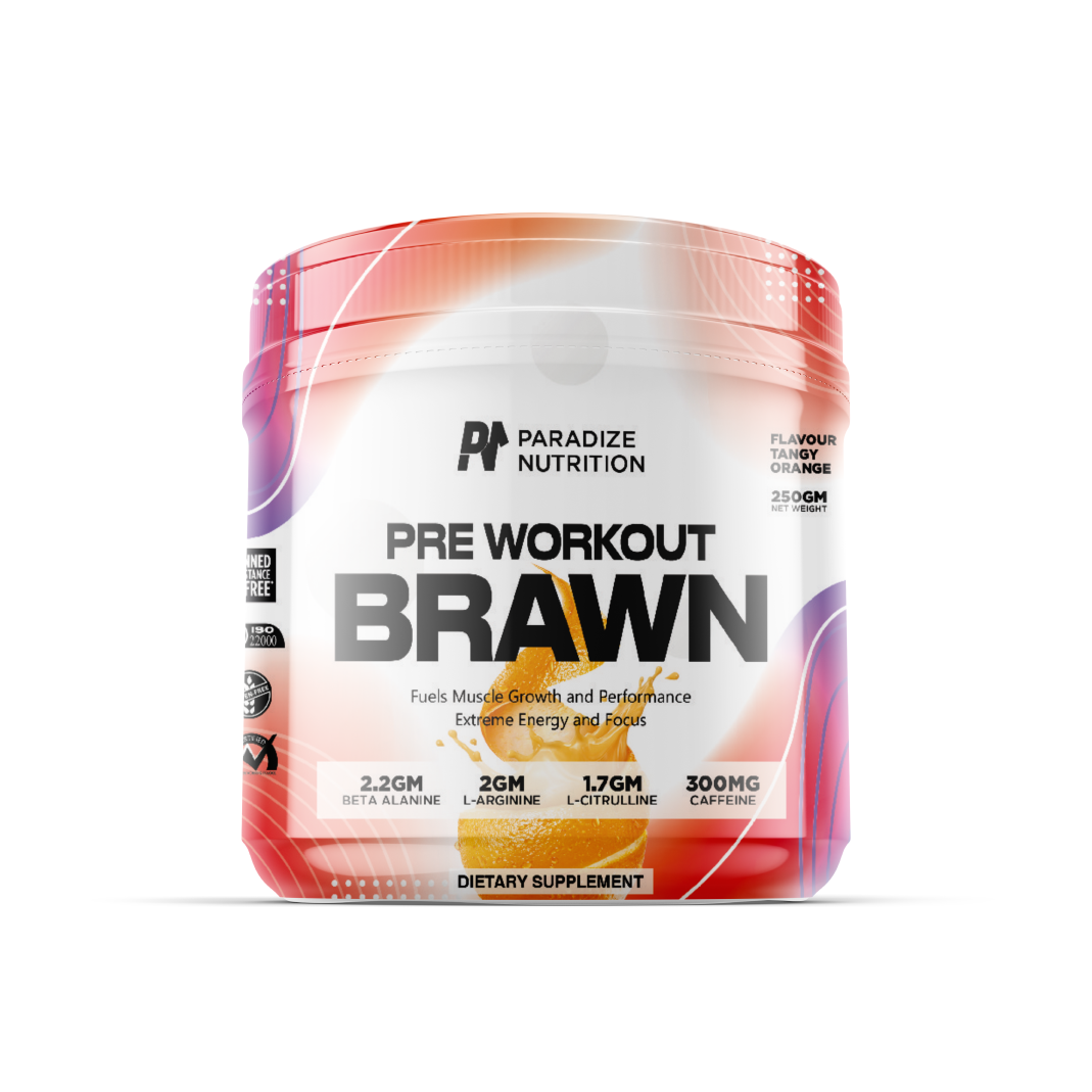 PRE-WORKOUT BRAWN-TANGY ORANGE