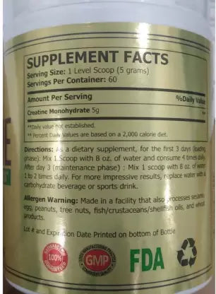 SUNLINE ALASKA CREATINE