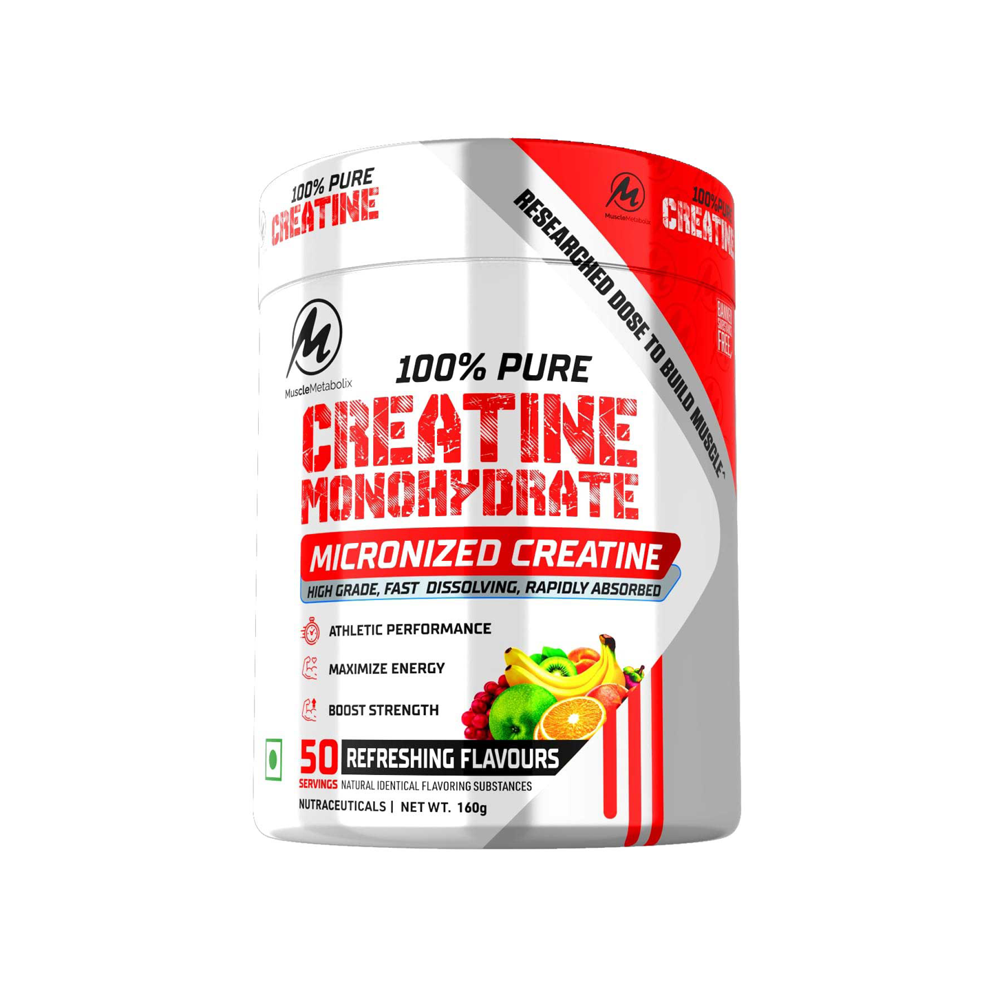 MUSCLE METABOLIX CREATINE MONOHYDRATE 160G