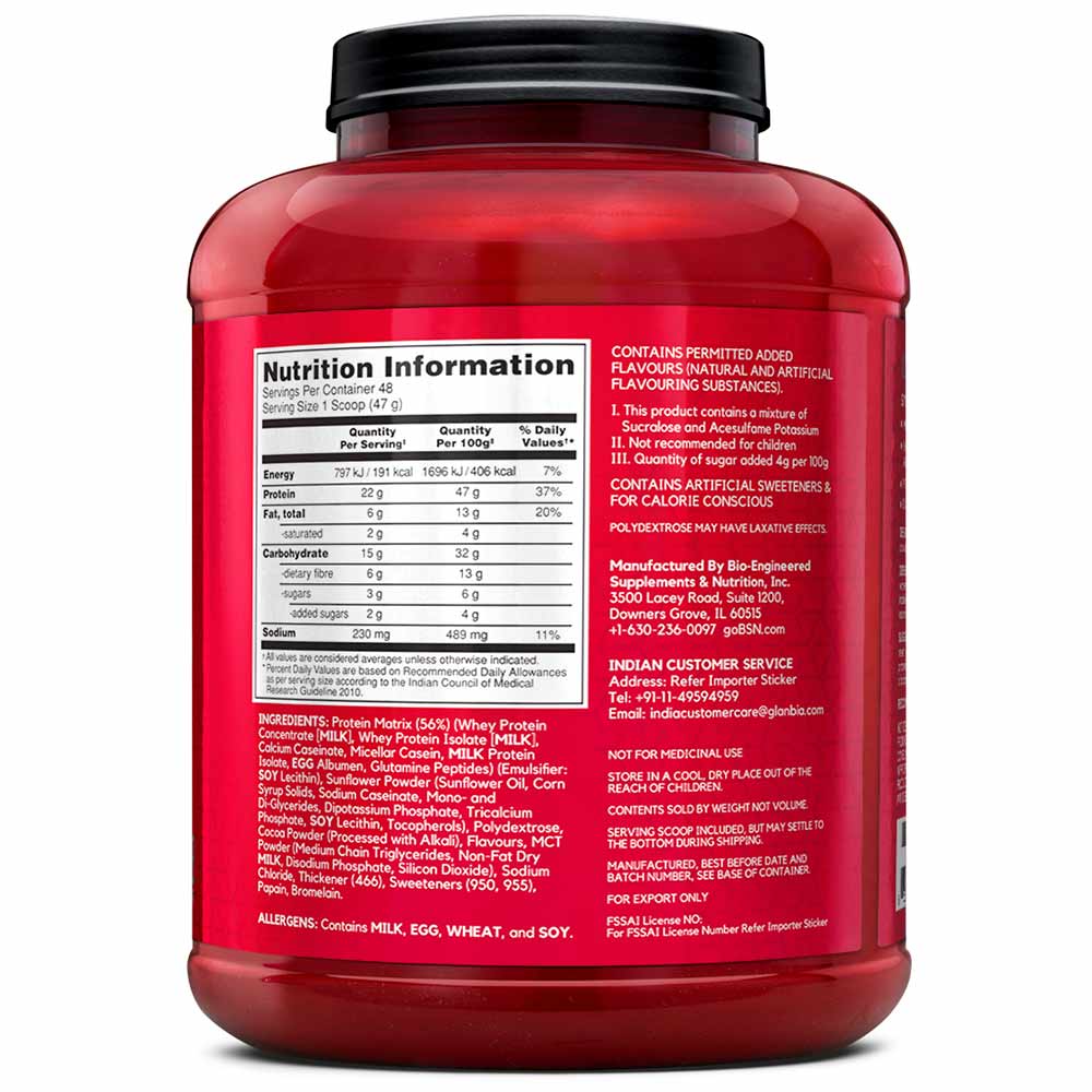 BSN Syntha-6, 2.27 kg (5 lb), Chocolate Milkshake