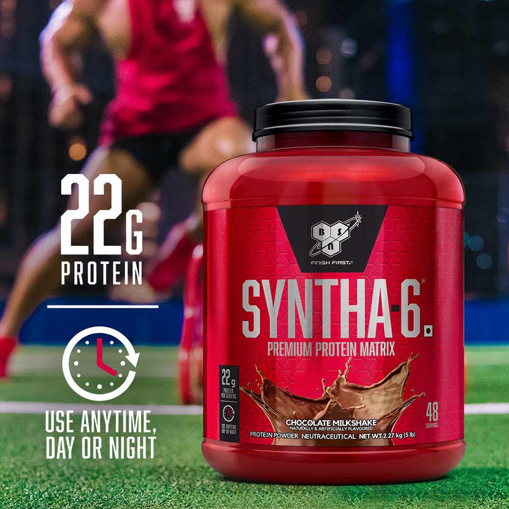 BSN Syntha-6, 2.27 kg (5 lb), Chocolate Milkshake