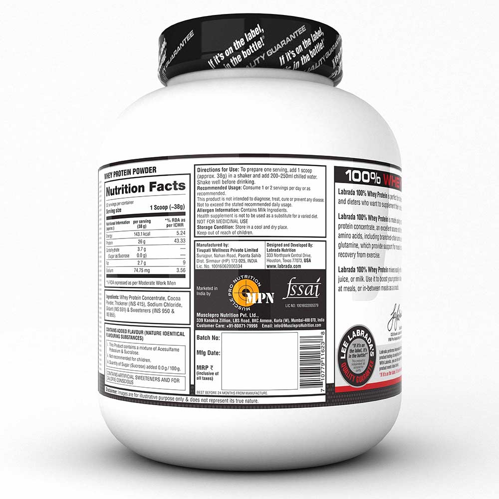 LABRADA WHEY PROTEIN 2 KG