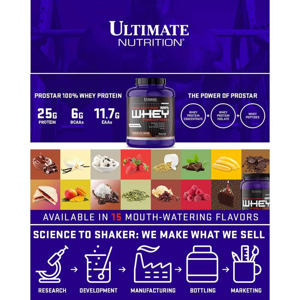 ULTIMATE NUTRITION PROSTAR WHEY PROTEIN 2.39 KG