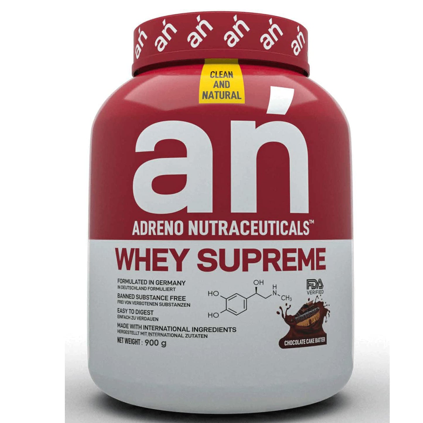 ADRENO NUTRACEUTICALSWhey Superme Jar Chocolate 2 Kg