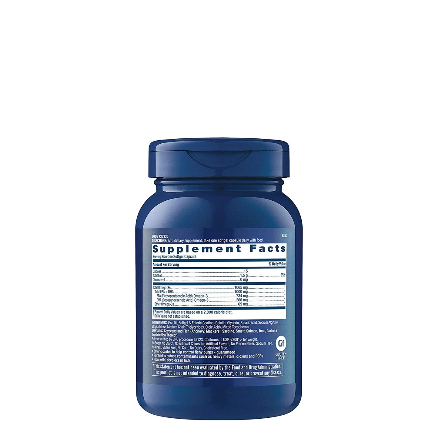 TRIPLE STRENGTH FISH OIL 60 SOFTGELS