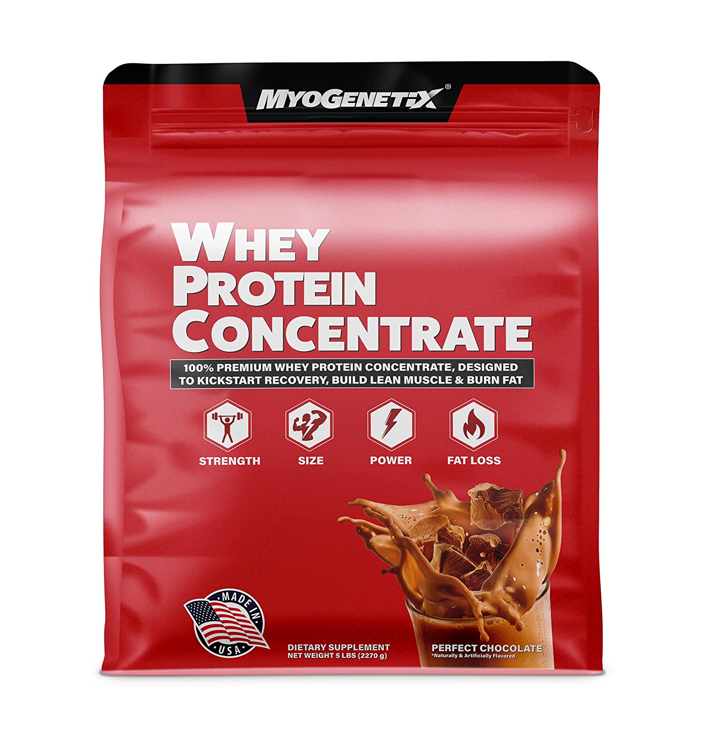 MYOGENETIX WHEY PROTEIN CONCENTRATE 2.25 KG
