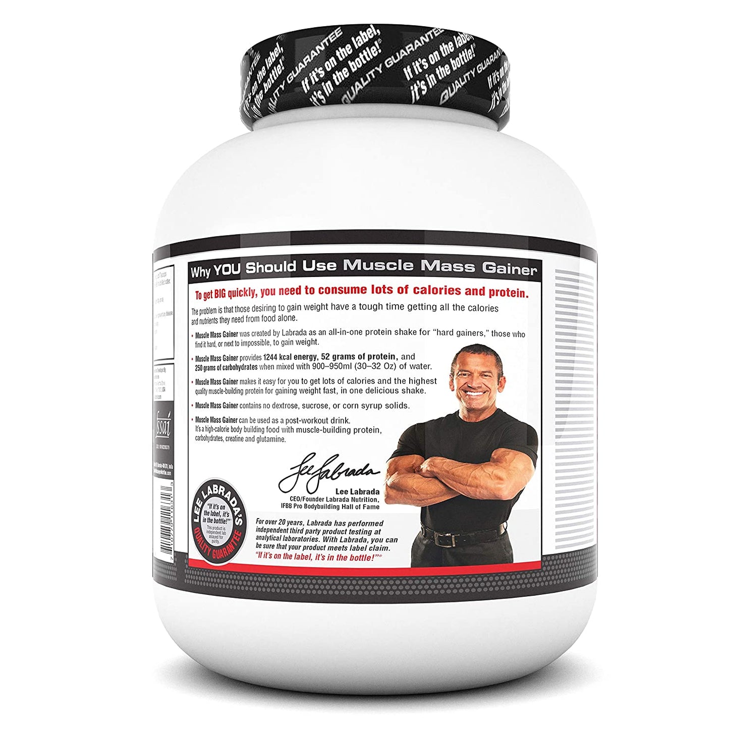 LABRADA MUSCLE MASS GAINER 3 KG